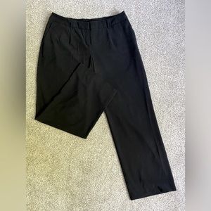 Fashion Bug Woman’s Black Dress Pants W/Pockets Size 16WT (Tall)
